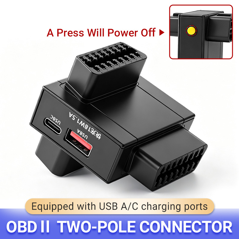 Car Diagnostic Tool - อะแดปเตอร์แยกสัญญาณ OBD2 แบบ 1 ออก 2