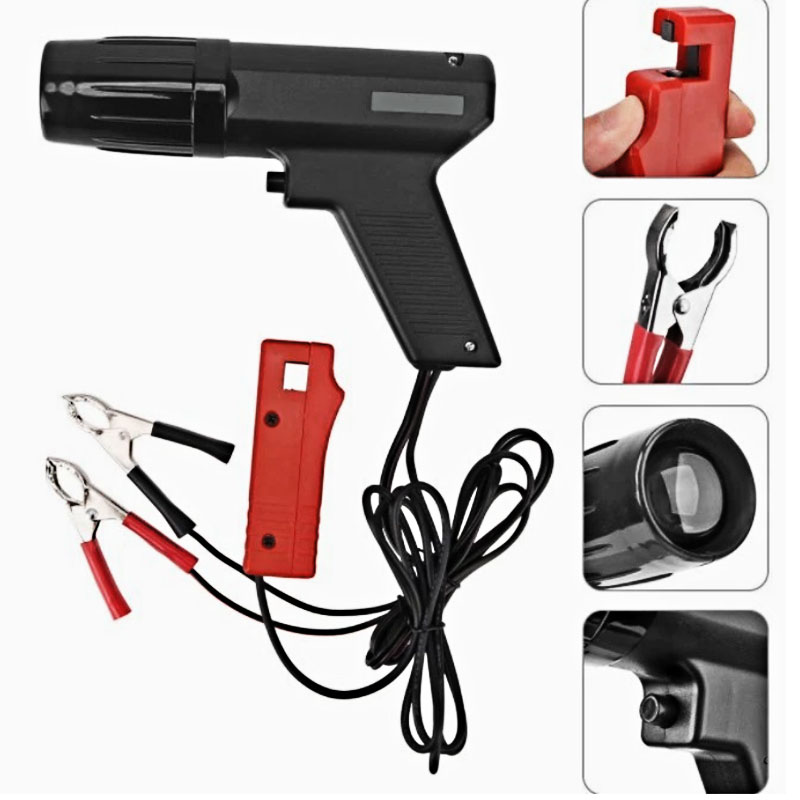 Timing Light Gun - ปืนตั้งเวลาจุดระเบิด 12V รุ่น TL122 เครื่องมือตั้งเวลาเครื่องยนต์ สำหรับรถยนต์และรถจักรยานยนต์