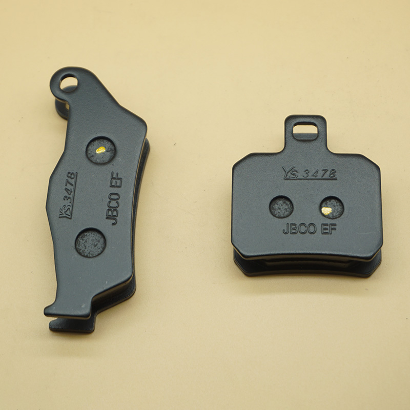 Brake Pad Set - ชุดผ้าเบรคหน้าหลังมอเตอร์ไซค์สำหรับยามาฮ่า YP125 Yp 125 YP125 2001-2009