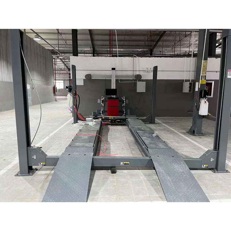 ลิฟต์ยกรถแบบสี่เสาไฮดรอลิก Pri - Car Lift บทวิจารณ์และราคา
