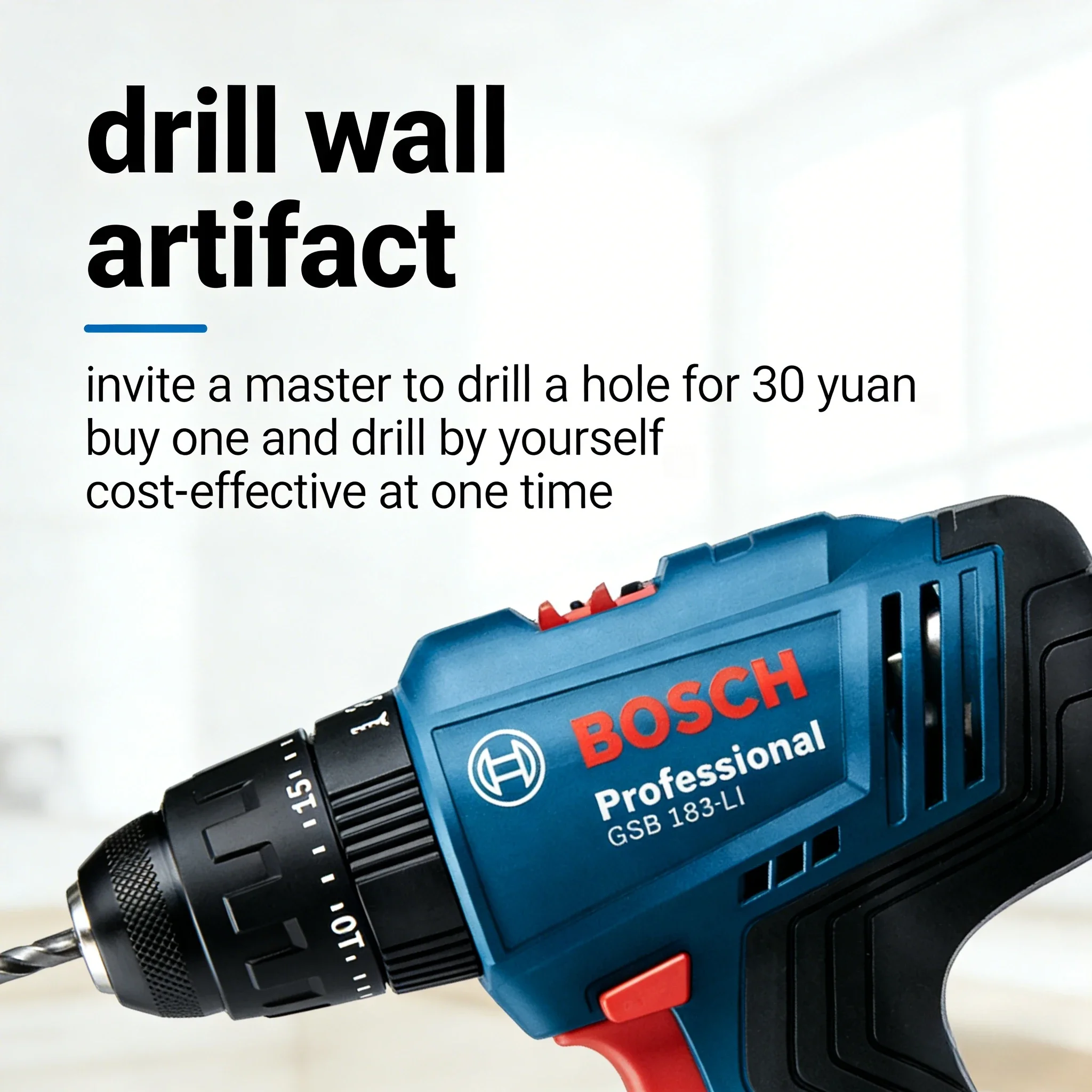 สว่านกระแทกไร้สาย Bosch GSB183 - Torque Wrench บทวิจารณ์และราคา