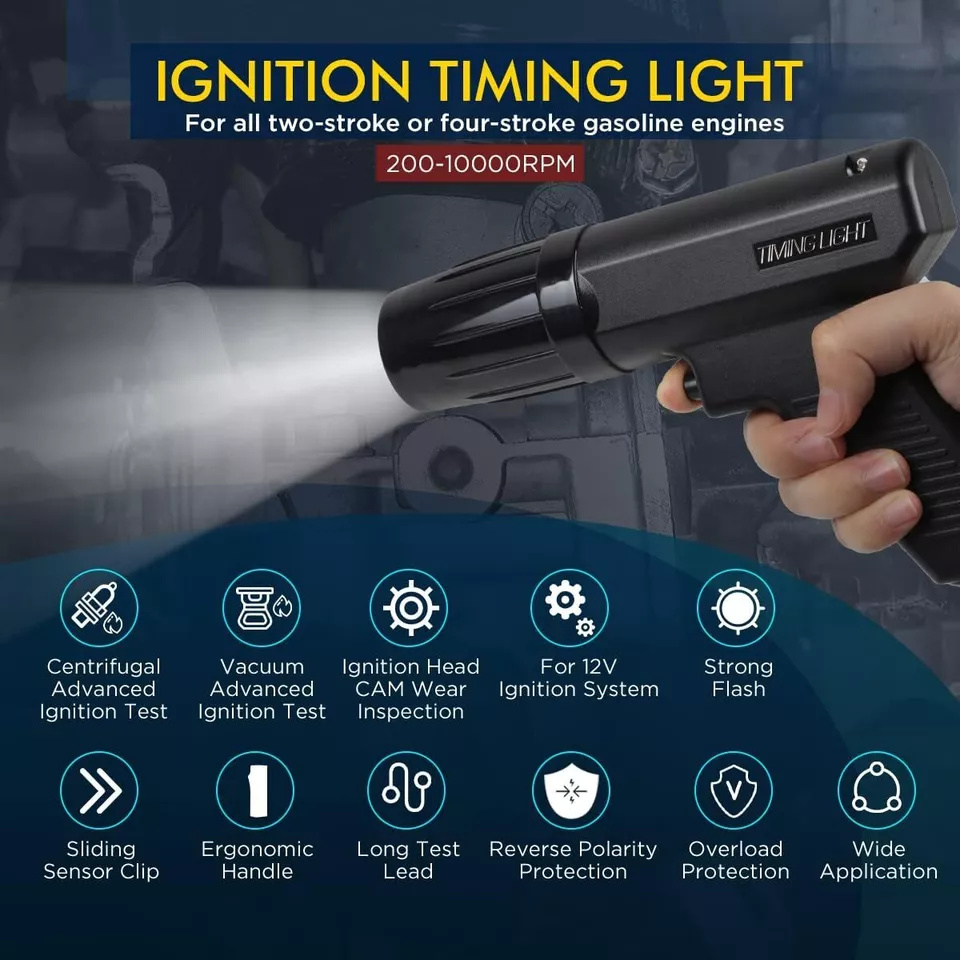 ไฟจุดระเบิดรถยนต์ 12V เครื่องม - Timing Light Gun บทวิจารณ์และราคา