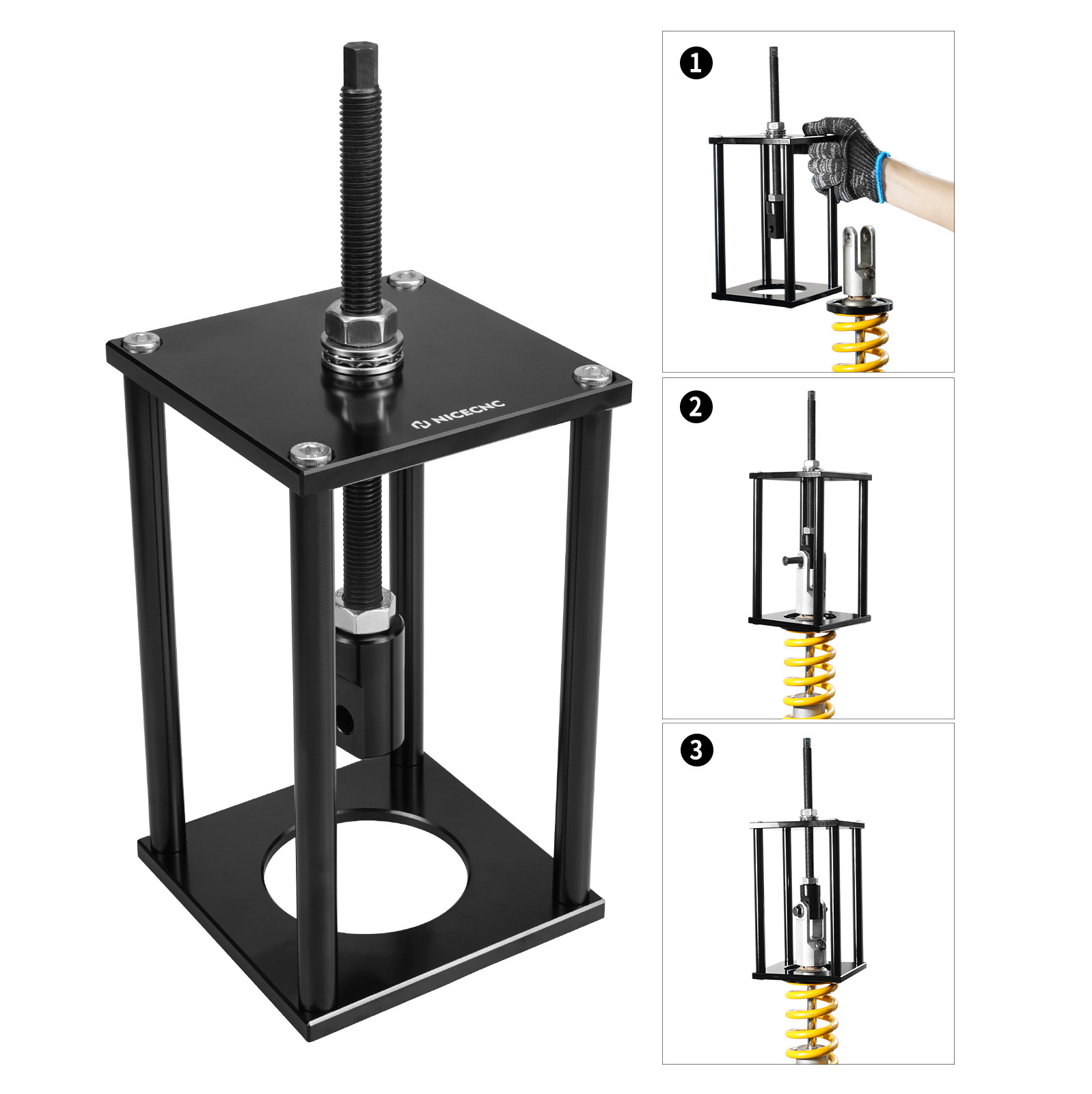 โช๊คสปริงคอมเพรสเซอร์เครื่องมื - Spring Compressor Tool บทวิจารณ์และราคา