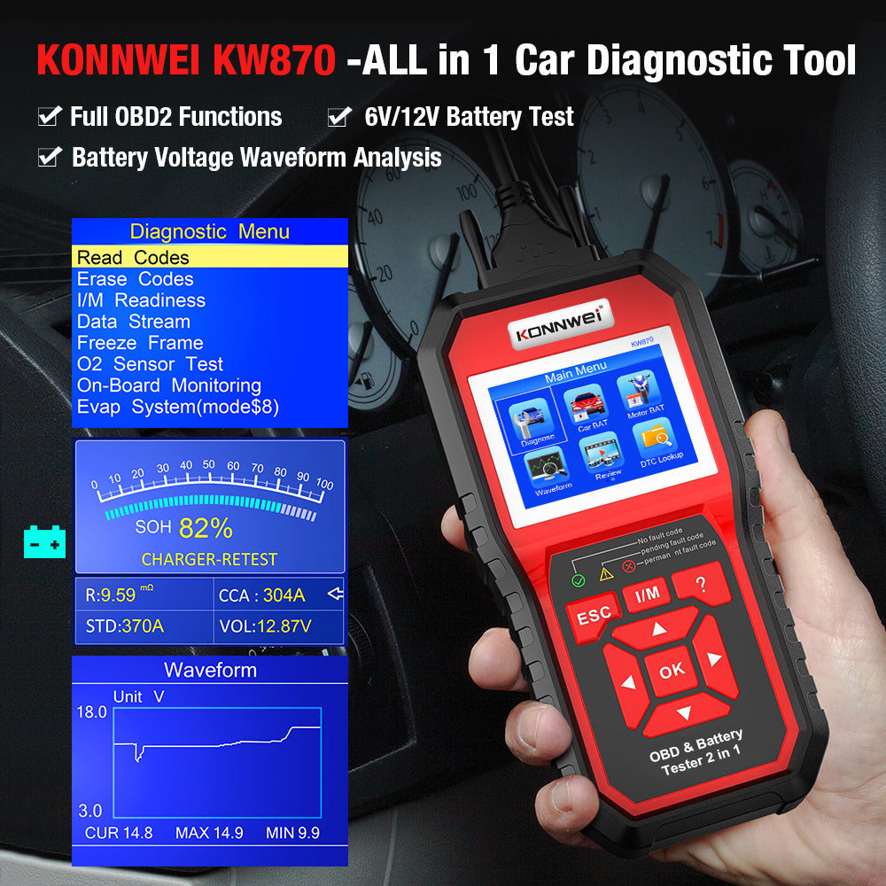 เครื่องมือวินิจฉัย OBD2 แบบออล - Car Diagnostic Tool บทวิจารณ์และราคา