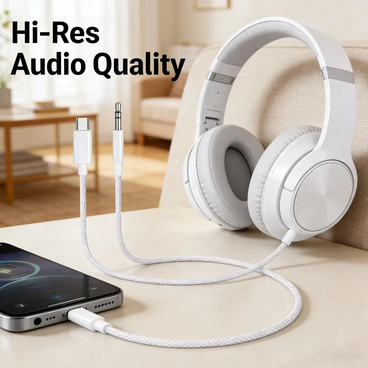 สายสัญญาณเสียง USB-C เป็น 3.5  - Car Jack บทวิจารณ์และราคา